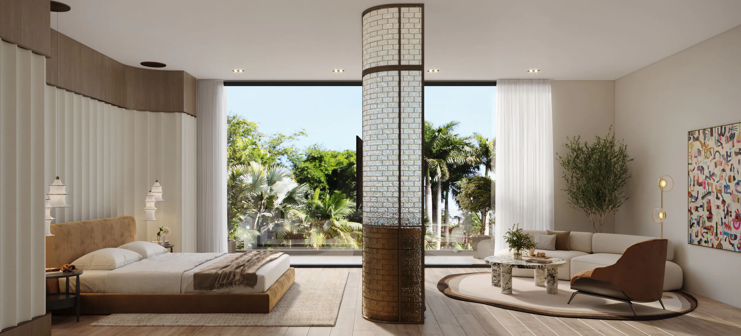 A luxurious 6-bedroom sanctuary in Nad Al Shiba First, Dubai | Elementa Interior Design Dubai