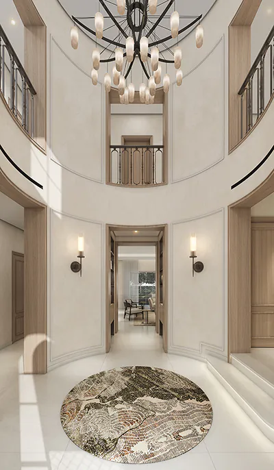 Contemporary haven: Luxury transformation of a family villa in Arabian Ranches | Elementa Interior Design Dubai