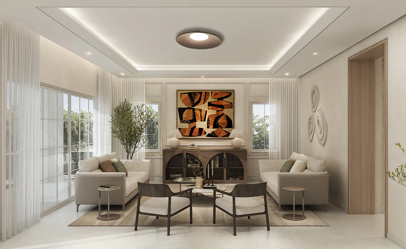 Bespoke luxury interior design for Arabian Ranches villa | Elementa Interior Design Dubai
