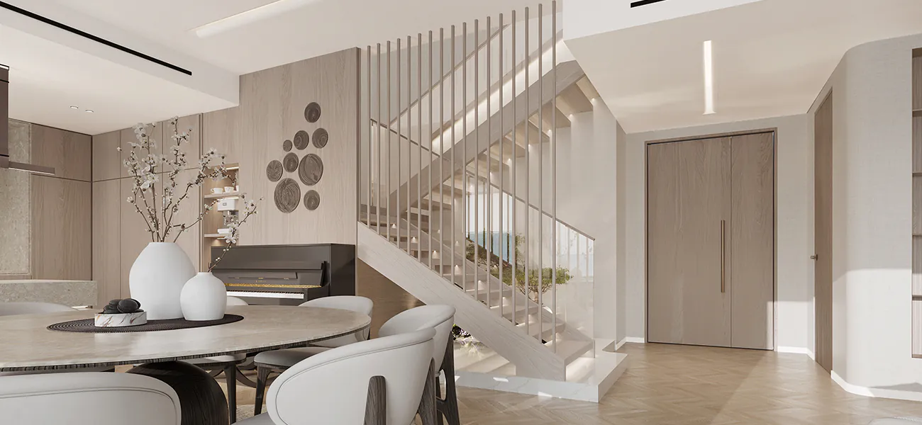 Four Seasons apartment: A contemporary classic in Abu Dhabi | Elementa Interior Design Dubai
