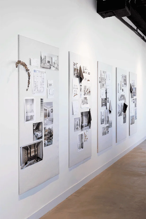 Interior design moodboards by Elementa interior design studio Dubai