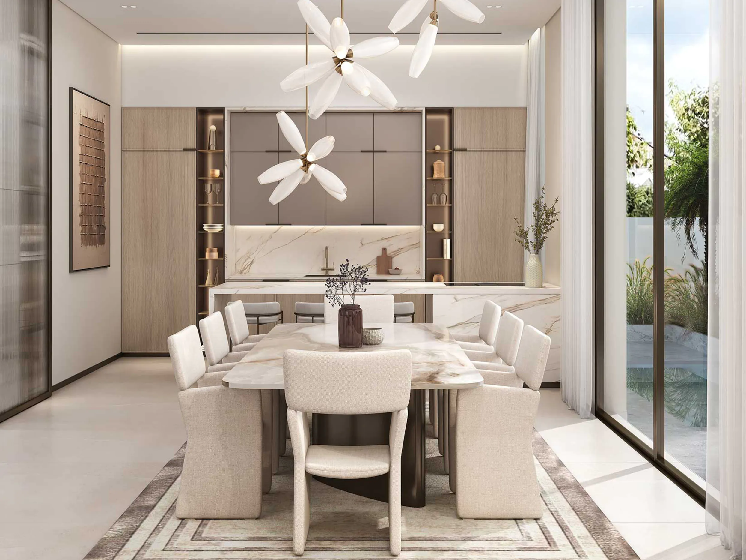 Stylish statements: Elegant interior design and styling in a Nad Al Sheba villa | Elementa Interior Design Dubai